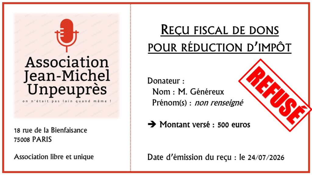 Formalisme et mentions obligatoires des reçus fiscaux pour les dons des associations
